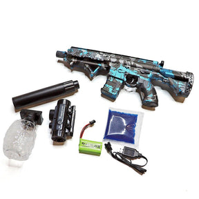 Arma de Gel M416 Elétrica Camuflada Azul – Leão